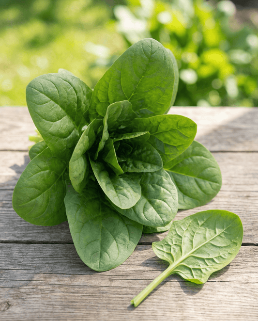 Szpinak Amsterdam Large Leaved (Spinacia oleracea) – nasiona jednorocznego warzywa od SeedsChoice