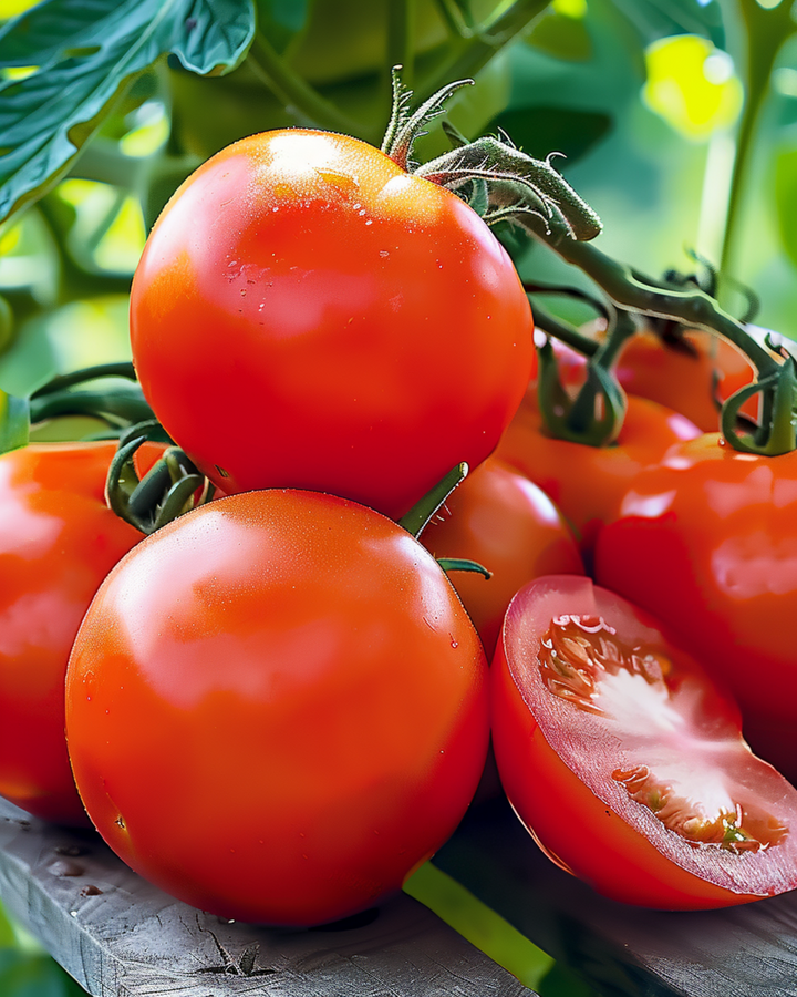 Nasiona pomidora groniastego Serrat F1 czerwony (Solanum lycopersicum) – jednoroczne warzywo