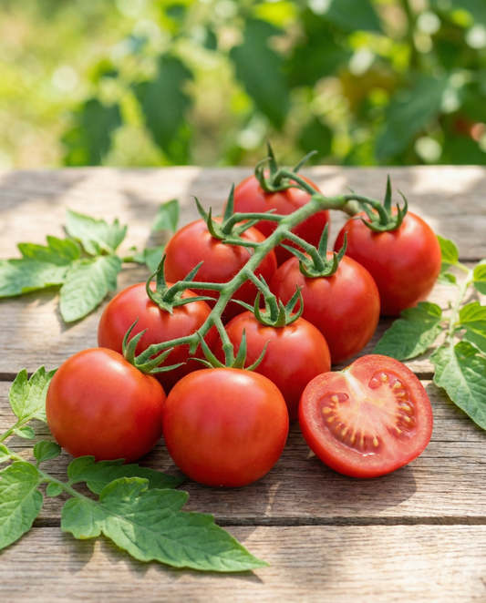 Pomidor gronowy Serrat F1 czerwony (Solanum lycopersicum) – nasiona warzyw jednorocznych od SeedsChoice