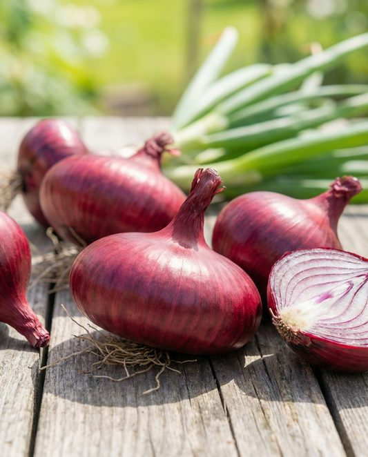 Nasiona cebuli Noordhollandse Bloedrode (Allium cepa) – jednoroczne warzywo, nasiona od SeedsChoice