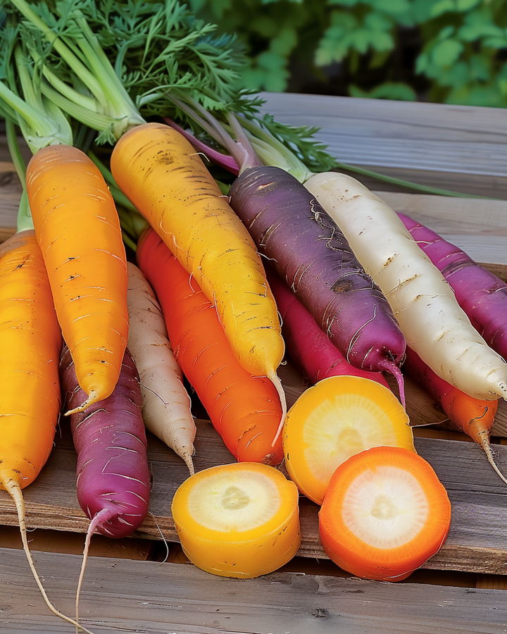 Carrot Rainbow Mix F1 seeds (Daucus carota) – annual vegetable