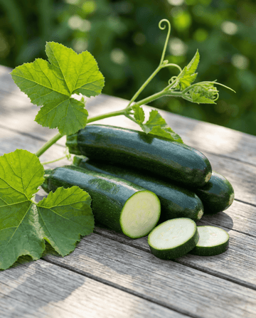 Black Forest F1 Courgette Climbing (Cucurbita pepo) – annual climber seeds from SeedsChoice