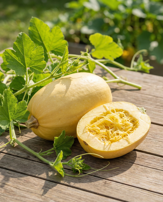 Dynia spaghetti (Cucurbita pepo) – nasiona jednorocznych warzyw od SeedsChoice