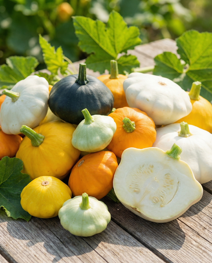 Nasiona Patisson Squash Colour Mix (Cucurbita pepo) – warzywo jednoroczne
