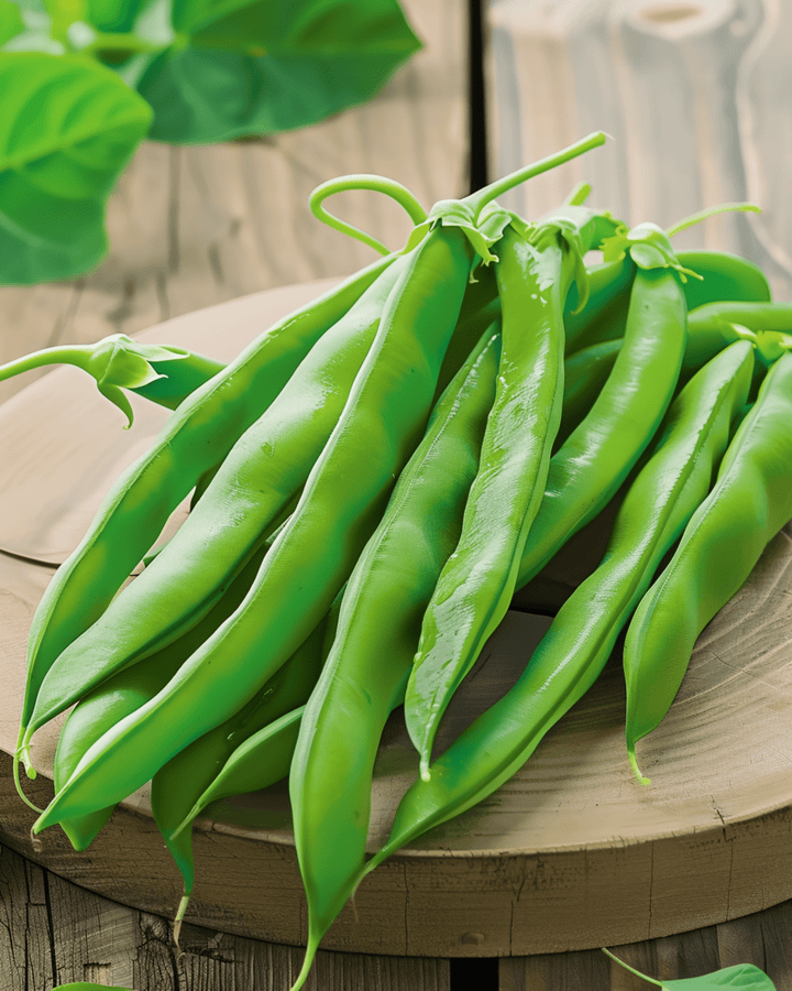 Nasiona fasoli tycznej Raadsheer (Phaseolus vulgaris) – roślina pnąca jednoroczna