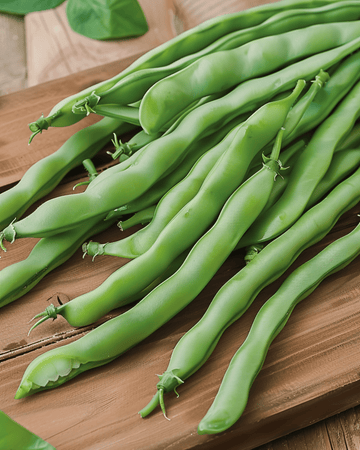 Nasiona fasoli tycznej Neckarkönigin (Phaseolus vulgaris) – jednoroczne warzywo