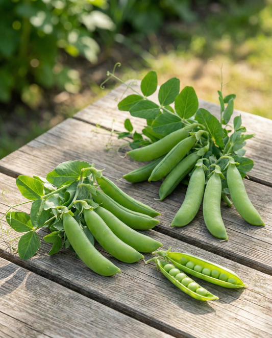 Groszek cukrowy De Grace (Pisum sativum) – jednoroczne nasiona warzywne od SeedsChoice