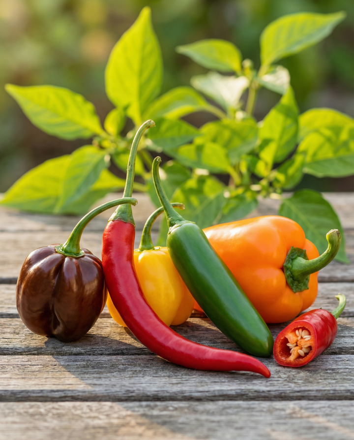 Nasiona papryki mieszanka Mix 5 odmian (Capsicum annuum) – roczne warzywo