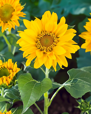 Nasiona słonecznika Pacino (Helianthus annuus) – jednoroczny kwiat