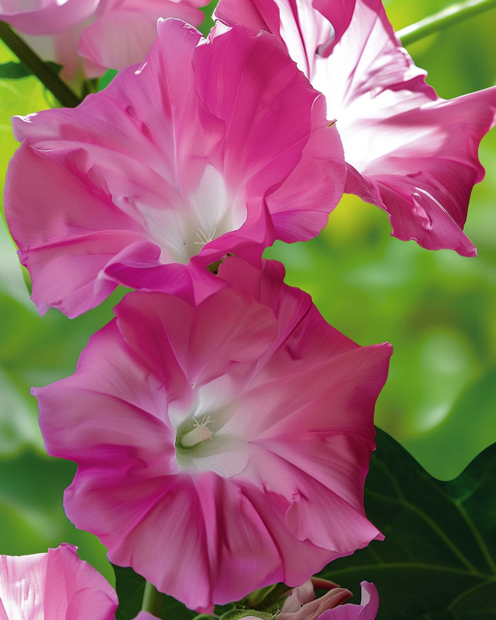 Nasiona pnącej podwójnej róży Climber Pink (Ipomoea tricolor) – jednoroczna roślina pnąca