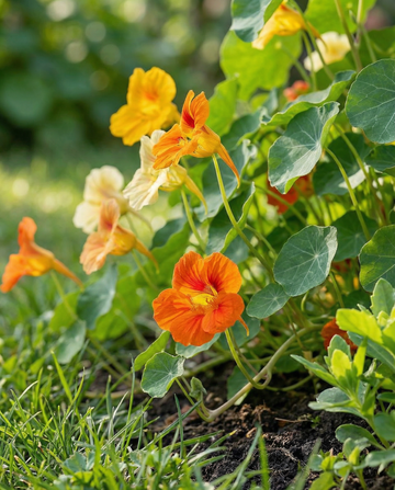 Nasturcja pnąca Jewel Of Africa (Tropaeolum majus) – nasiona jednorocznej rośliny pnącej od SeedsChoice