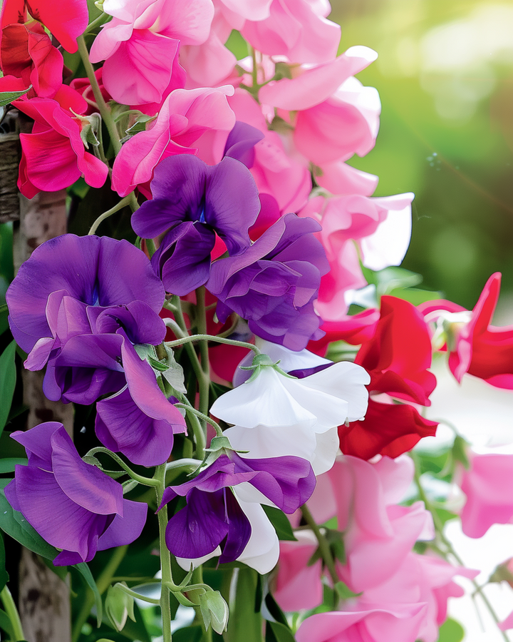 Nasiona Sweet Pea Royal Family Mix (Lathyrus odoratus) – jednoroczny kwiat