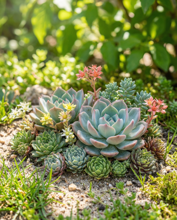 Succulent Mixed Succulents Indoor Collection – nasiona bylin doniczkowych od SeedsChoice
