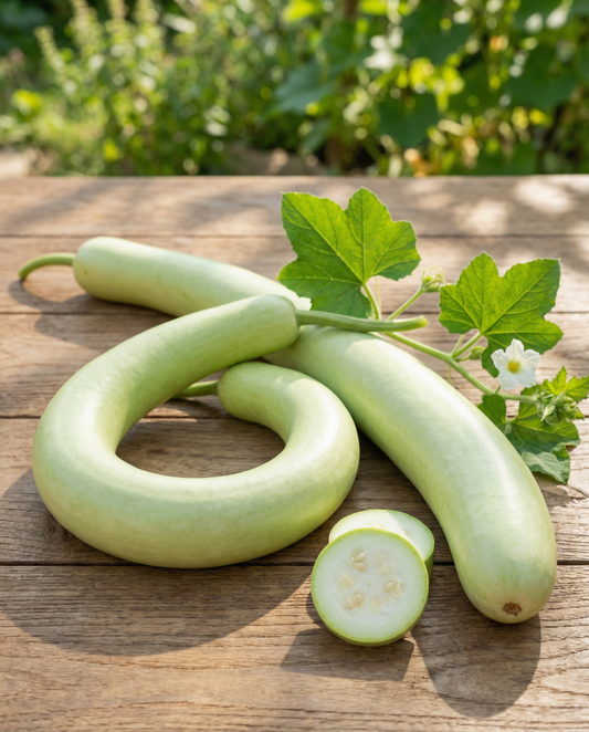 Cucuzzi Gourd Italian Snake (Lagenaria siceraria) – jednoroczne nasiona w SeedsChoice