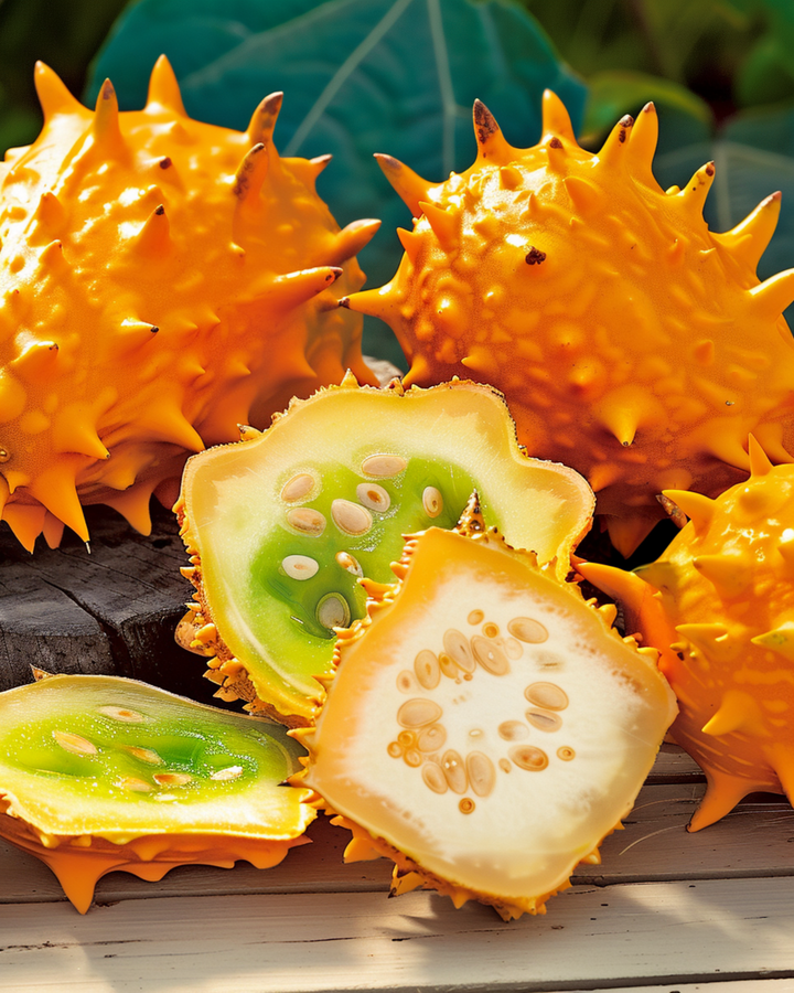 Horned Melon Fruit seeds (Cucumis metuliferus) – annual vegetable