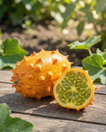 Owoc rogaty melona (Cucumis metuliferus) – nasiona jednorocznych warzyw od SeedsChoice
