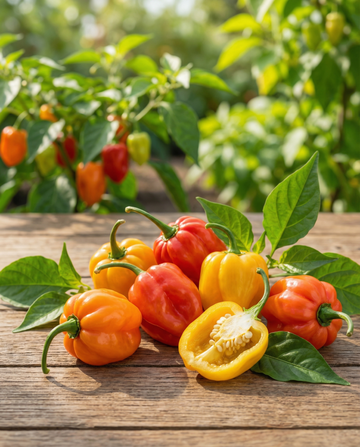 Papryka Habanero Mieszanka (Capsicum chinense) – nasiona rocznych warzyw od SeedsChoice
