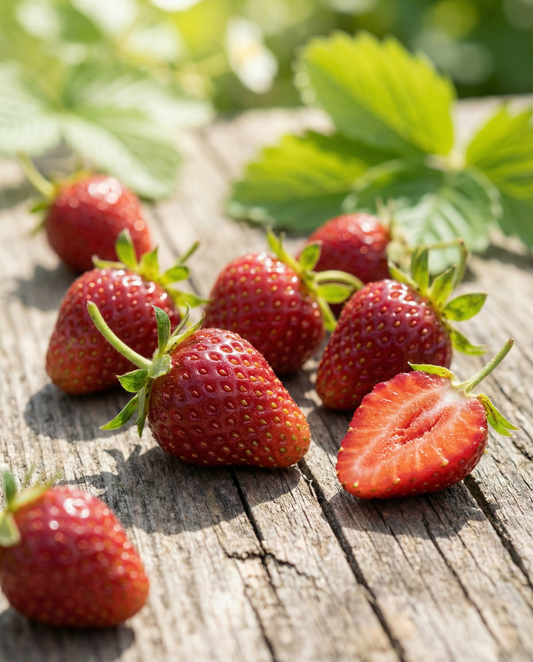 Alpine Strawberry Baron Von Solemacher Heirloom (Fragaria vesca) – perennial seeds from SeedsChoice