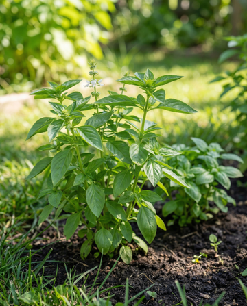 Bazylia cytrynowa Citrus Aroma (Ocimum basilicum) – nasiona jednorocznego zioła od SeedsChoice