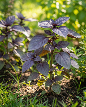 Nasiona bazylii Red Lizzy (Ocimum basilicum) – nasiona jednorocznego zioła od SeedsChoice