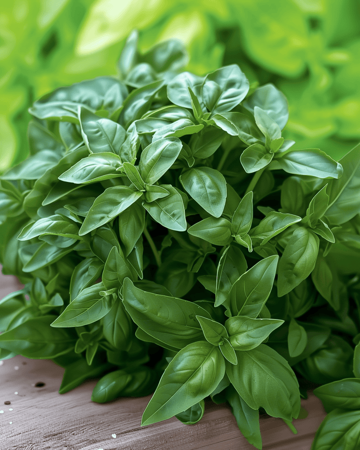 Basil Bush Ball seeds (Ocimum basilicum) – annual herb