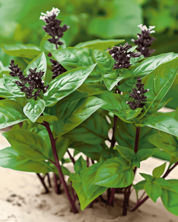 Nasiona bazylii tajskiej (Ocimum basilicum) – jednoroczne zioło