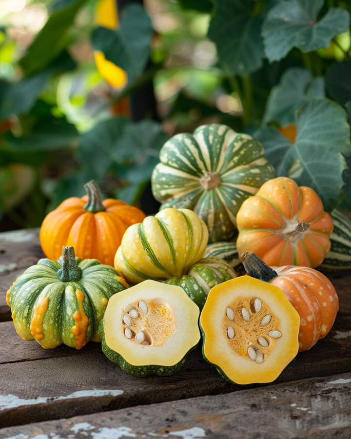 Nasiona Patisson Colour Scallopini (Cucurbita pepo) – mieszanka jednoroczna