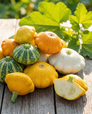 Patisson Colour Scallopini (Cucurbita pepo) – nasiona mieszanki jednorocznej od SeedsChoice
