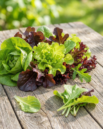 Mieszanka sałat Microgreens Baby Leaf Mix (Lactuca sativa) – jednoroczne nasiona na mikroliście, SeedsChoice