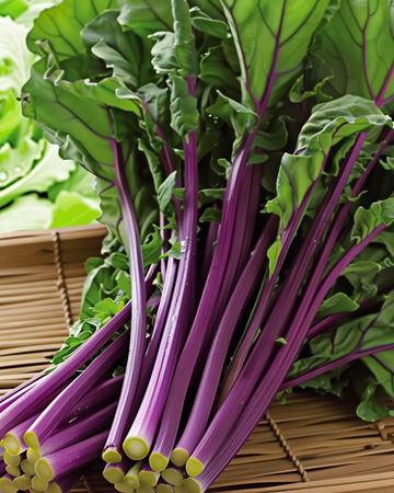 Nasiona Hon Tsai Tai o fioletowych łodygach (Brassica rapa) – roślina jednoroczna