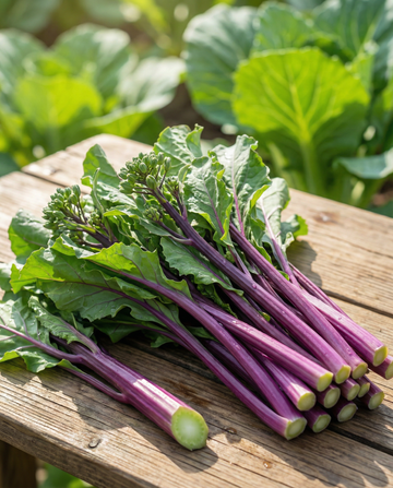 Nasiona Hon Tsai Tai Purple Stems (Brassica rapa) – roczne, dostępne w SeedsChoice