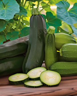 Mini Squash Seeds Patio Star F1 Cucurbita Pepo Annual