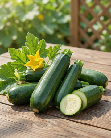 Mini cukinia Patio Star F1 (Cucurbita pepo) – nasiona jednorocznych warzyw od SeedsChoice