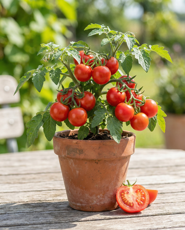 Pomidor doniczkowy Gourmandise Red Cherry (Solanum lycopersicum) – roczne nasiona warzyw od SeedsChoice