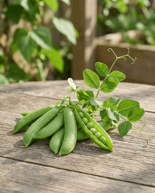 Groszek cukrowy Delikett (Pisum sativum) – nasiona jednorocznych warzyw od SeedsChoice