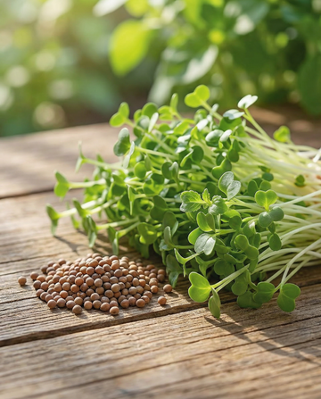 Broccoli Sprouting (Brassica oleracea) – organic annual sprouting seeds from SeedsChoice