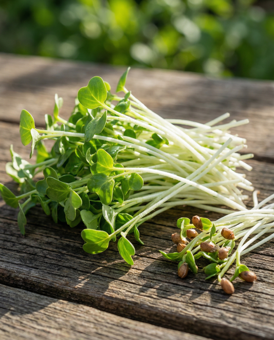 Daikon Sprouting (Raphanus sativus) – organic annual sprouting seeds from SeedsChoice
