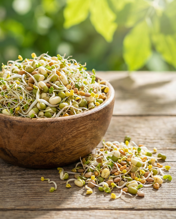 Mieszanka sałatowa do kiełkowania (Lactuca sativa) – ekologiczne roczne nasiona kiełkowe od SeedsChoice