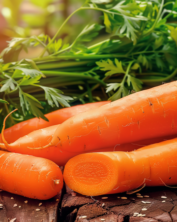 Nasiona marchewki Nantes 2 otoczkowane (Daucus carota) – roczne warzywo