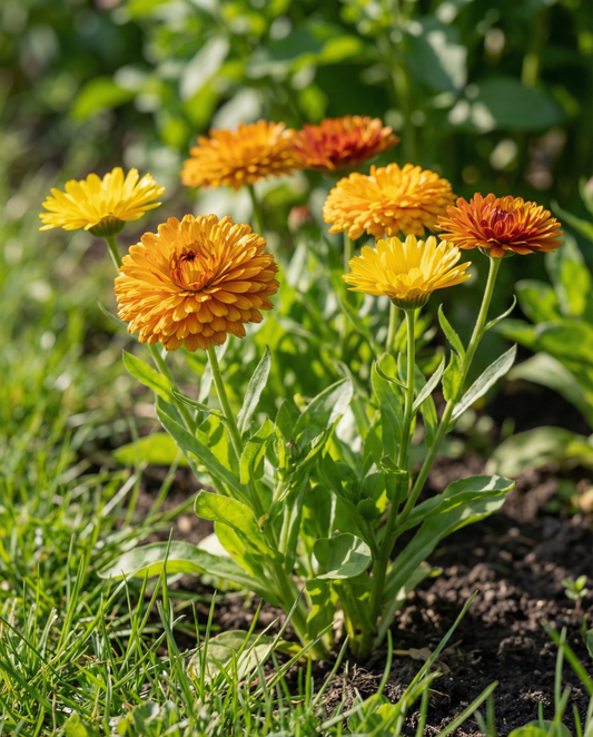 Doppia Fiesta Multicolor (Calendula officinalis) – nasiona jednoroczne od SeedsChoice