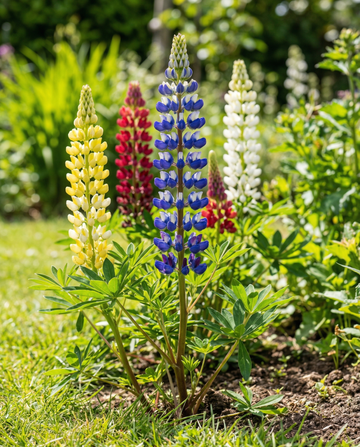 Łubin Multicolor 120cm (Lupinus hartwegii) – nasiona wieloletnich mieszanek od SeedsChoice
