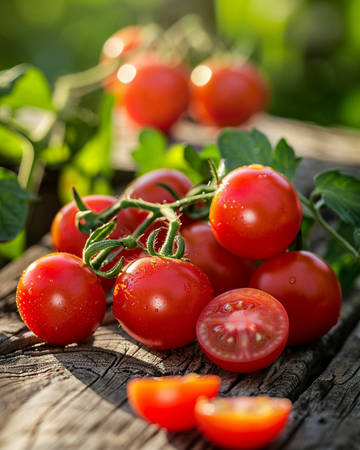 Nasiona czerwonego pomidora cherry do doniczek (Solanum lycopersicum) – warzywo