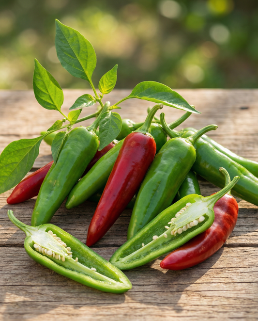 Papryka Friggitello Early (Capsicum annuum) – nasiona warzyw od SeedsChoice