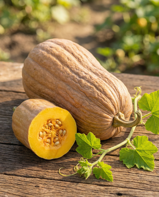 Nasiona dyni Butternut Rugosa (Cucurbita moschata) – nasiona warzyw od SeedsChoice