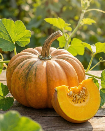 Round Padana Pumpkin (Cucurbita maxima) – annual vegetable seeds from SeedsChoice