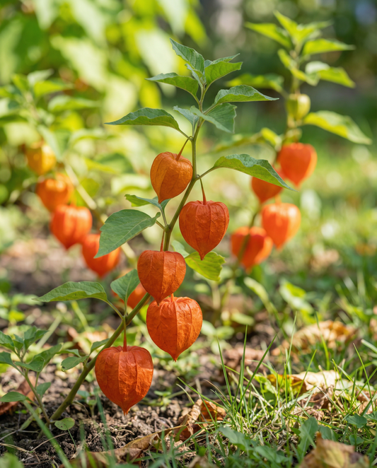 Miechunka rozdęta (Physalis franchetii) – nasiona bylin kwiatowych od SeedsChoice