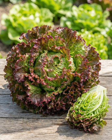 Sałata Ubriacona (Lactuca sativa) – nasiona jednorocznych warzyw od SeedsChoice