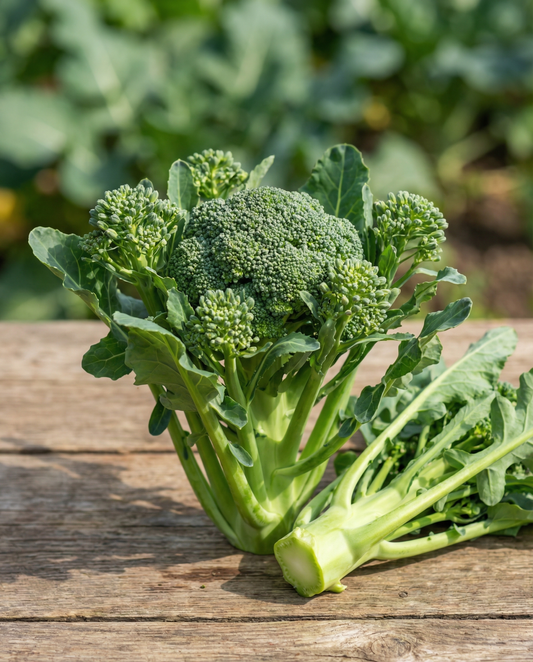 Brokuł rozgałęziony Spigariello Late (Brassica oleracea) – nasiona kiełkujące od SeedsChoice