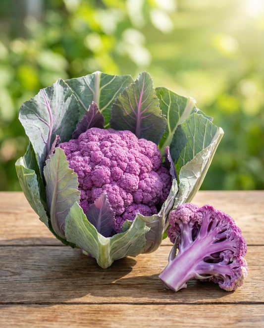 Kalafior Sicily Violetto Early (Brassica oleracea) – nasiona warzyw od SeedsChoice