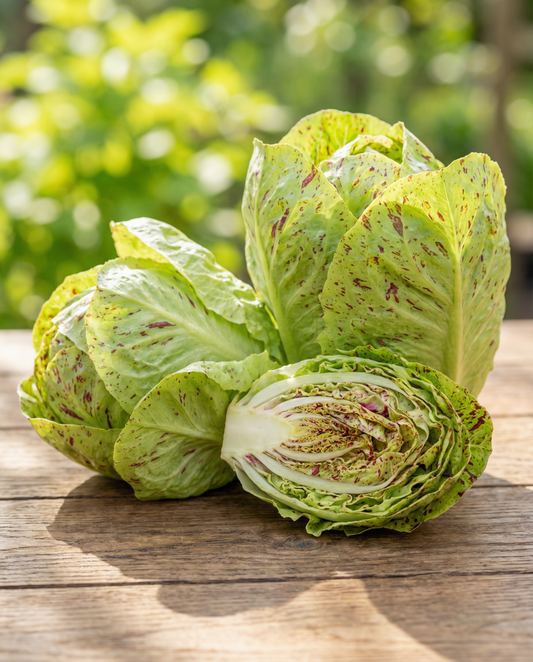Leaf Chicory Variegata Di Lusia (Cichorium intybus) – annual vegetable seeds from SeedsChoice